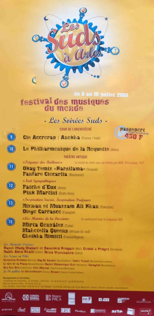 Les Suds à Arles - Affiche 2001